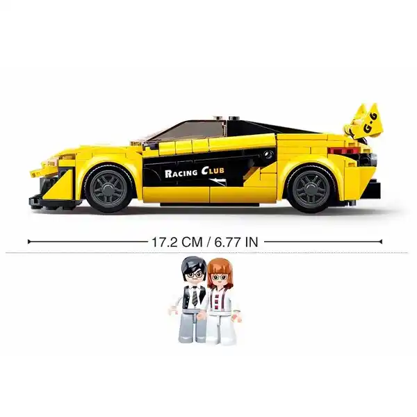 Конструктор “Супер гоночный автомобиль”, 283 элем.