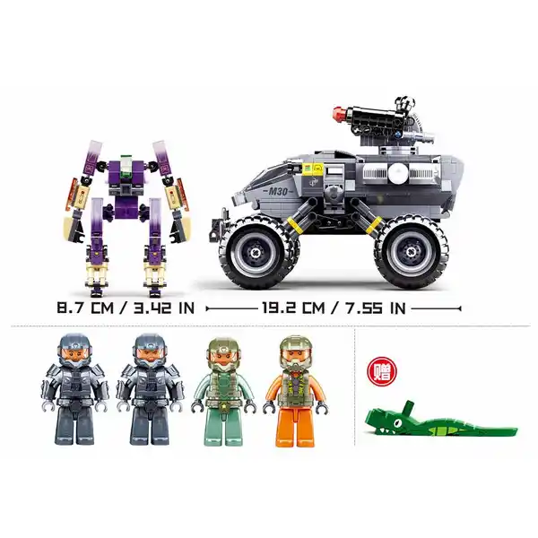 Set de construcție „Infanterie”, 545 elem.