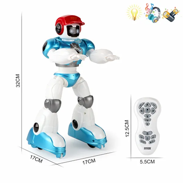 Robot Radio-Control (lumină/sunet)