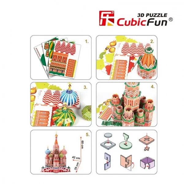 3D PUZZLE St. Basil’s Cathedral
