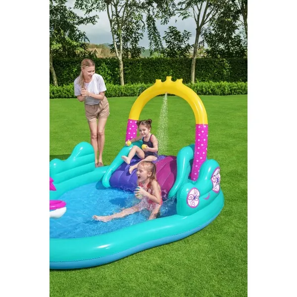 Centrul de joc gonflabil Unicorn, 274х198х137cm, 220L, 2+