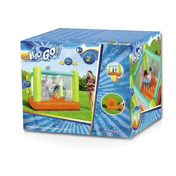 Trambulina gonflabila 194х175х170cm, cu pompa electrica