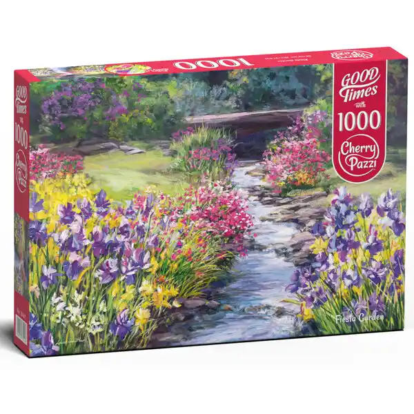 Puzzle 1000 elemente Fiesta din gradină