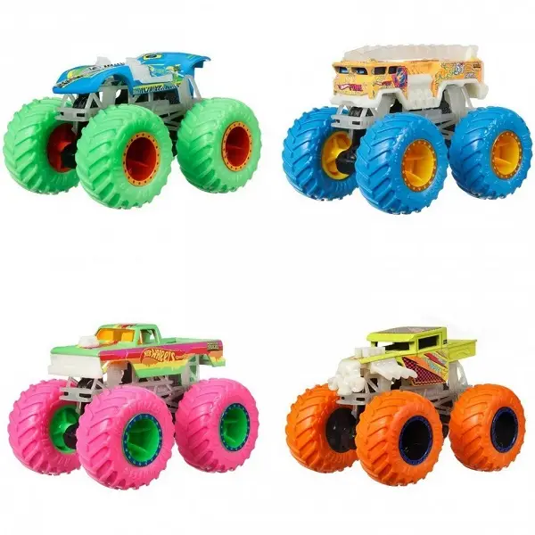 Hot Wheels “Monster Trucks” masina de baza luminiscenta (as).