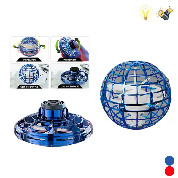 Интерактивный гирационный шар + летающий гироскоп