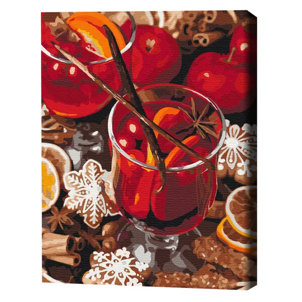 Pictură pe numere (în cutie) – Vin fiert picant