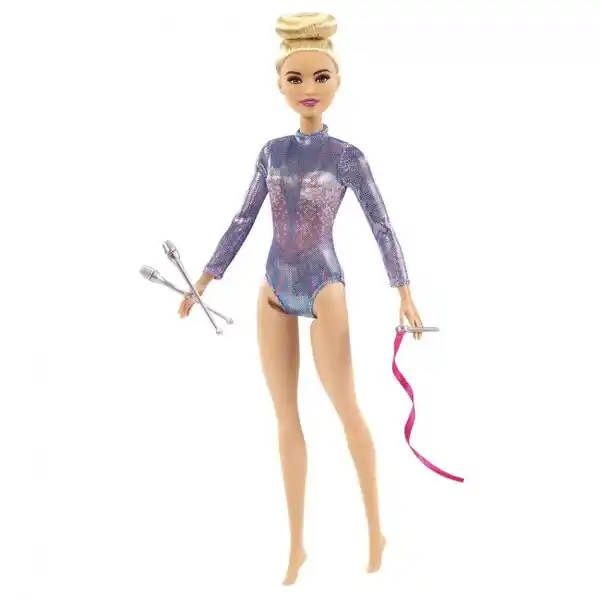 Păpușa Barbie “Gimnasta” din seria “Pot să fiu”
