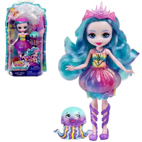 Păpușa Enchantimals “Jellyfish & Stingley”