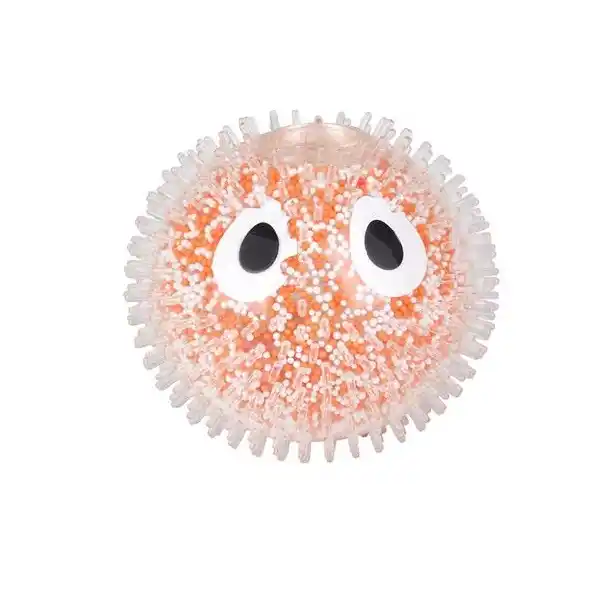 Игрушка-антистресс, светящийся мячик с шипами (8 см)