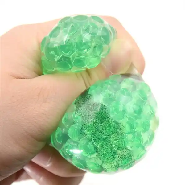 Jucărie-antistres, Minge cu sclipici