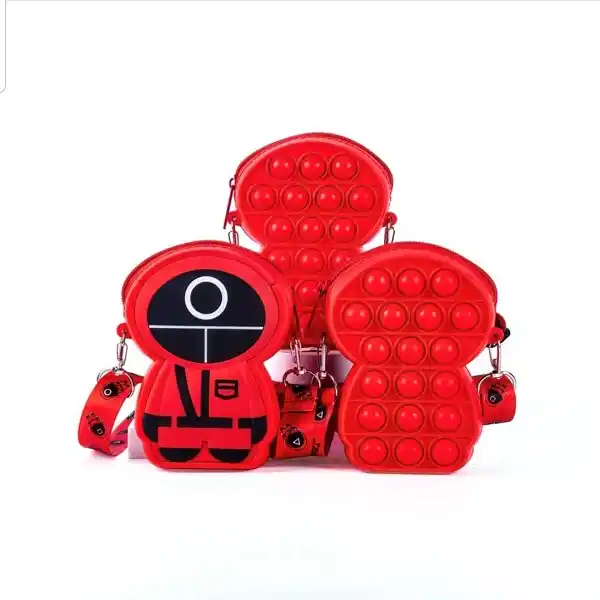 Gentuță din silicon Pop It „Squid Game” (10*12cm)