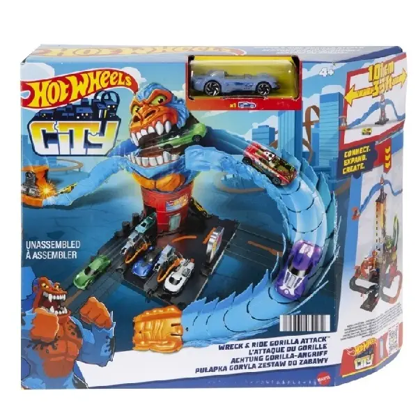 Hot Wheels Set „Salvare de la gorilă” (as).
