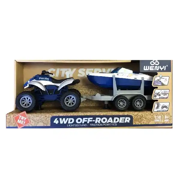 1:16 Инерционный пляжный транспорт (свет / звук)