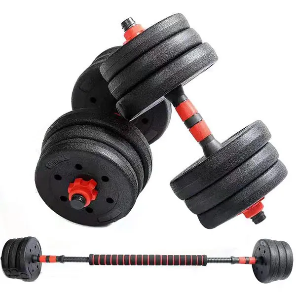 Cumpara  Fitness - Гантели разборные с грифом, набор 20 кг, 2 шт..
