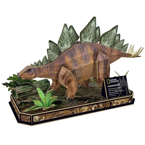 3D puzzle “Stegosaurus”, 62 elemente