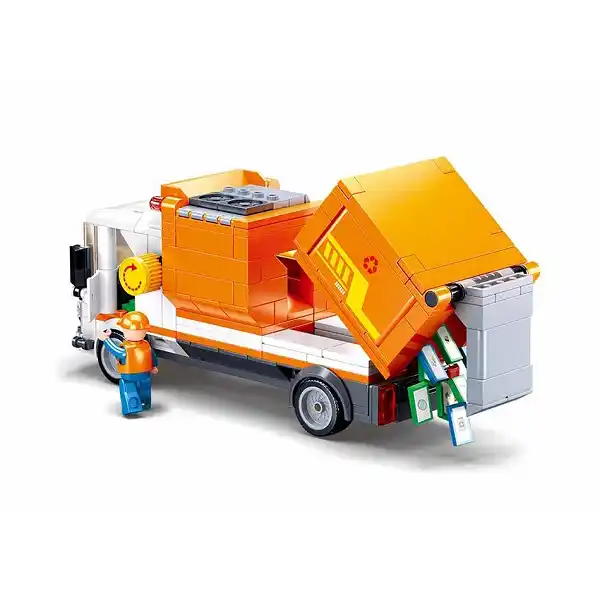 Set de construcție ”Mașină de gunoi”, 326 elem.