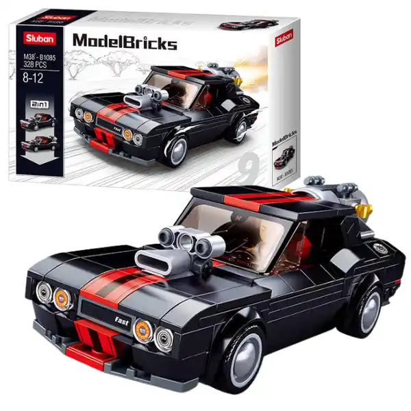 Конструктор “Уличный гонщик”, 328 элем.