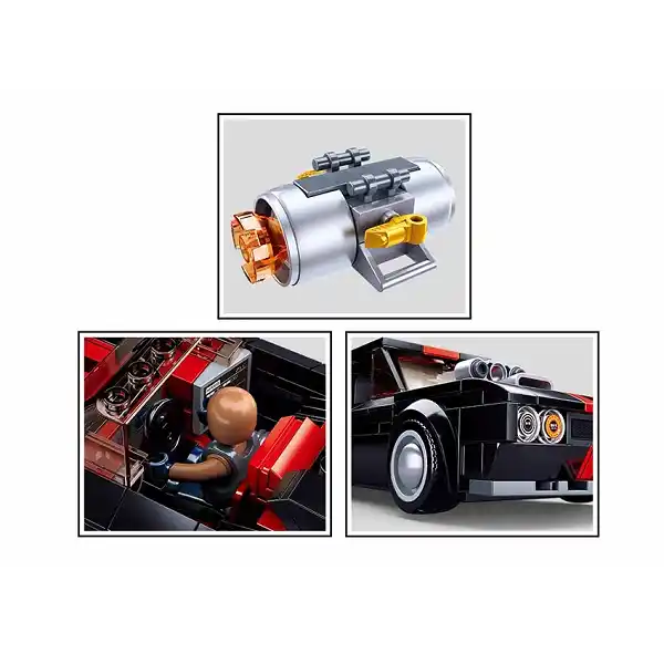 Конструктор “Уличный гонщик”, 328 элем.