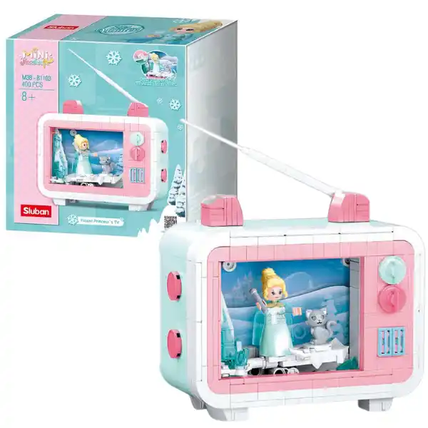 Конструктор “Мультик Холодное сердце по ТВ”, 400 элем.