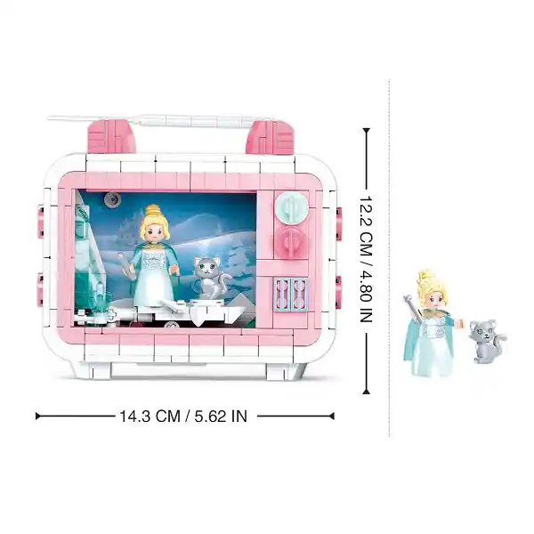 Конструктор “Мультик Холодное сердце по ТВ”, 400 элем.