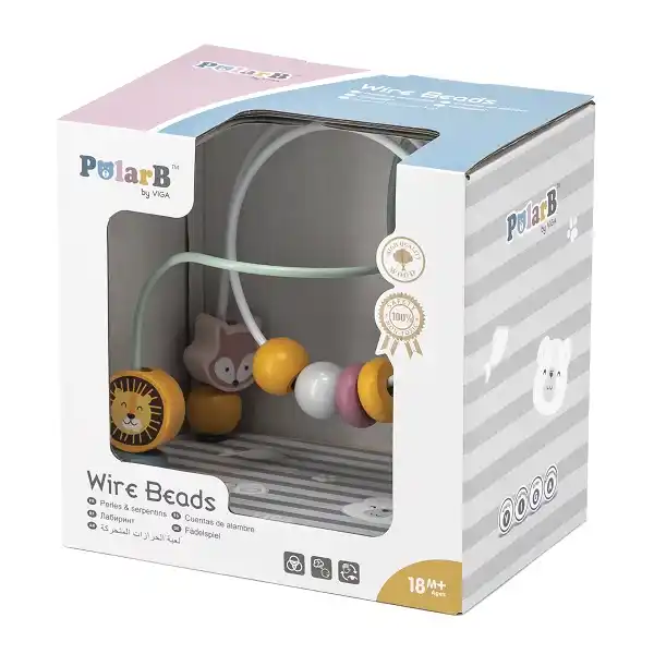 Деревянный лабиринт "Бусины"