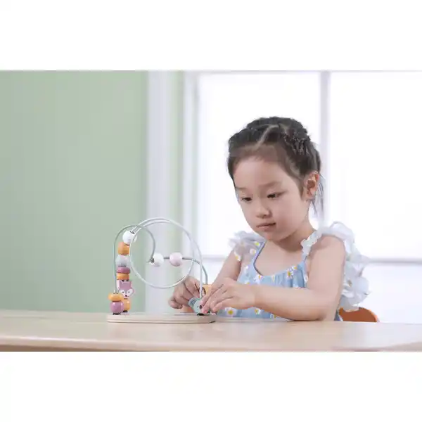 Деревянный лабиринт "Бусины"