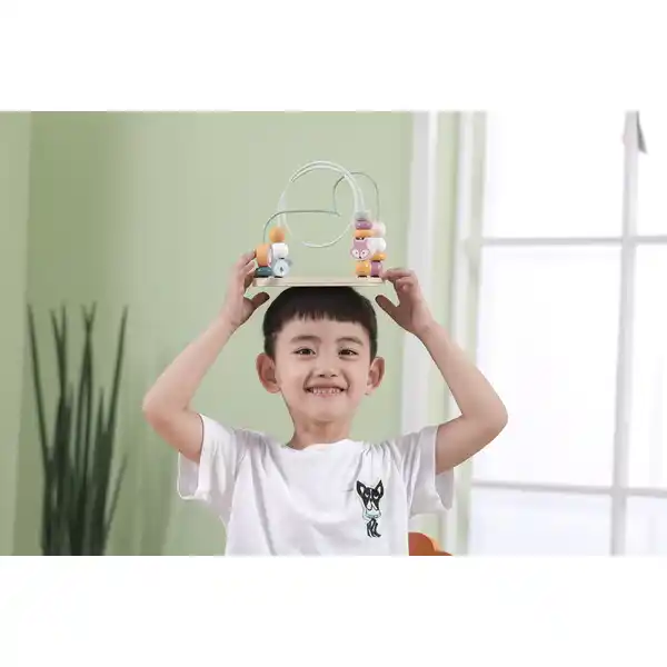 Деревянный лабиринт "Бусины"