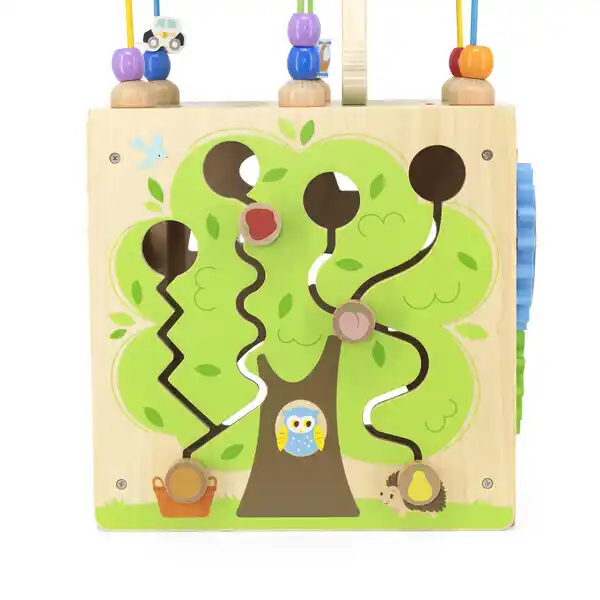 Деревянный бизикуб Viga Toys 5 в 1