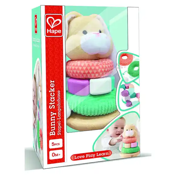 Пирамидка «Зайчик неваляшка»