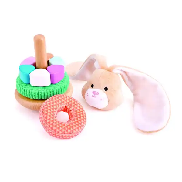 Пирамидка «Зайчик неваляшка»