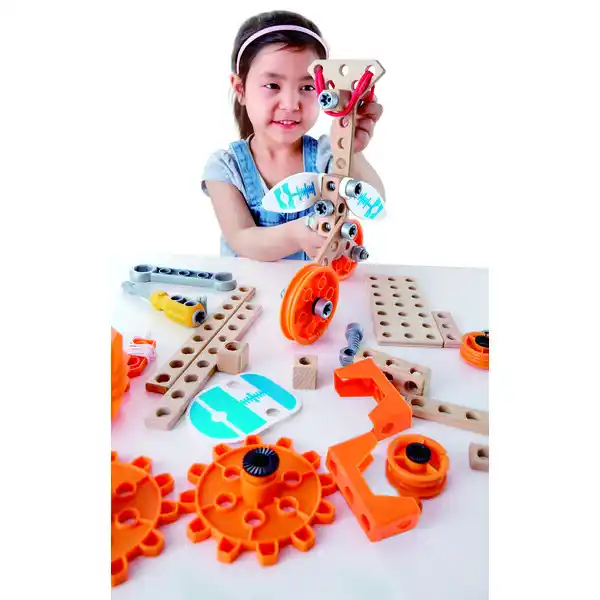 Детский конструктор “Юный изобретатель”, 57 элементов