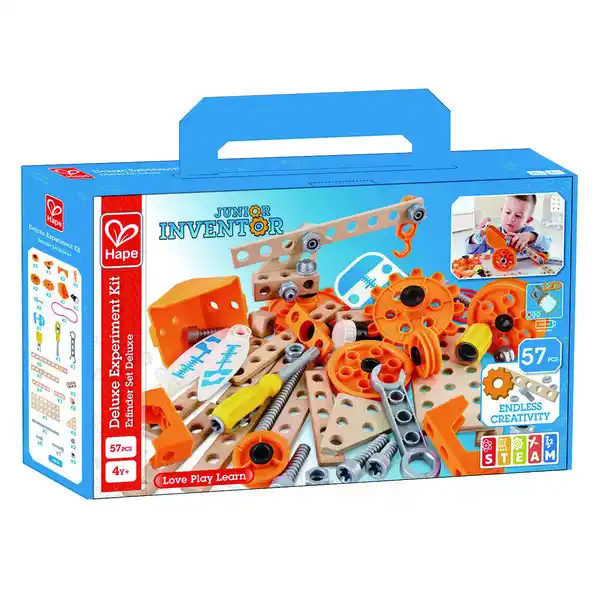 Детский конструктор “Юный изобретатель”, 57 элементов