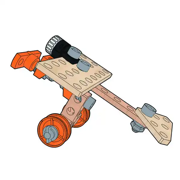 Детский конструктор “Юный изобретатель”, 57 элементов