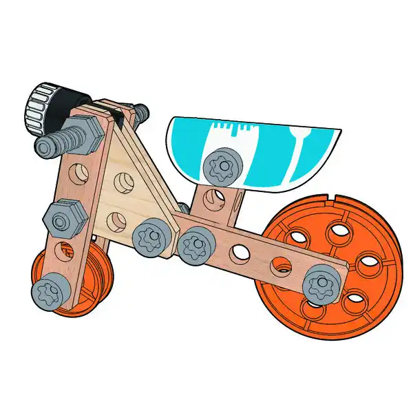 Детский конструктор “Юный изобретатель”, 57 элементов