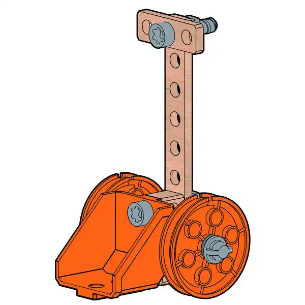 Детский конструктор “Юный изобретатель”, 57 элементов