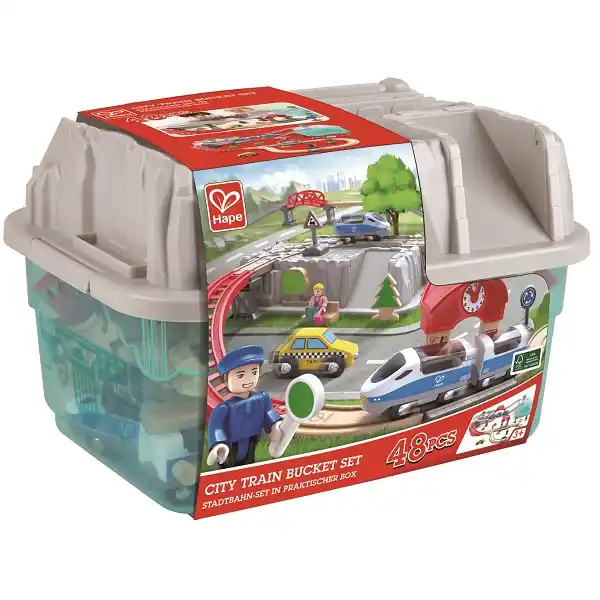 Set trenulet, cu cutie de depozitare