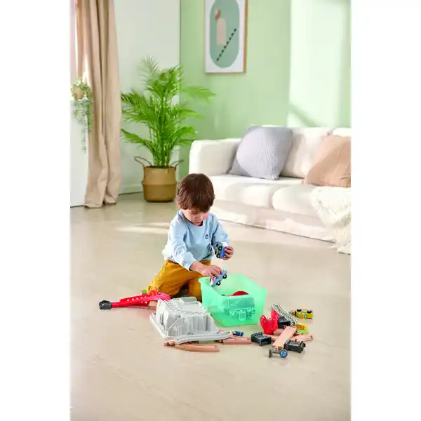 Set trenulet, cu cutie de depozitare