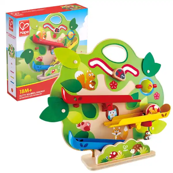 Развивающая игрушка “Белка и орехи”