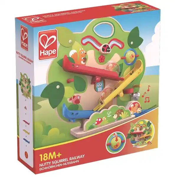 Развивающая игрушка “Белка и орехи”