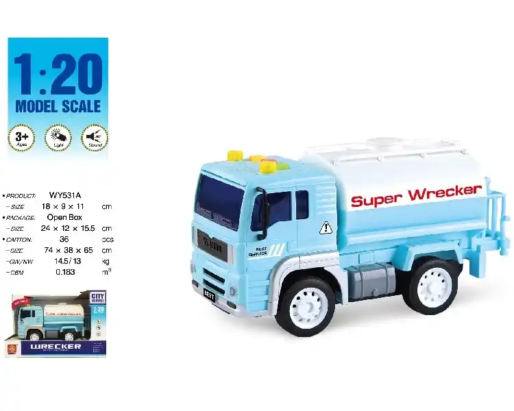 1:20 Инерционная Спецтехника (свет / звук)