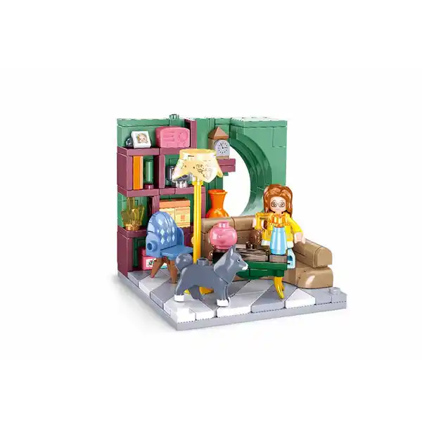 Set de construcție ”Camera de zi”, 219 elem.