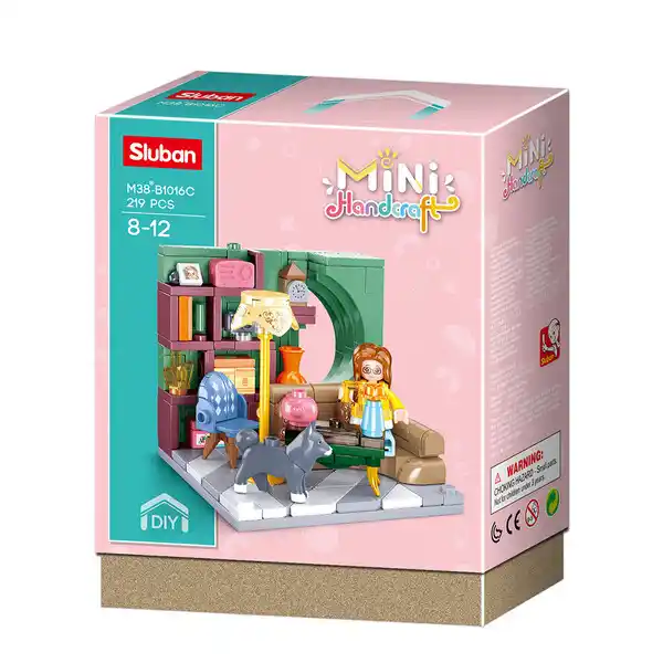 Set de construcție ”Camera de zi”, 219 elem.