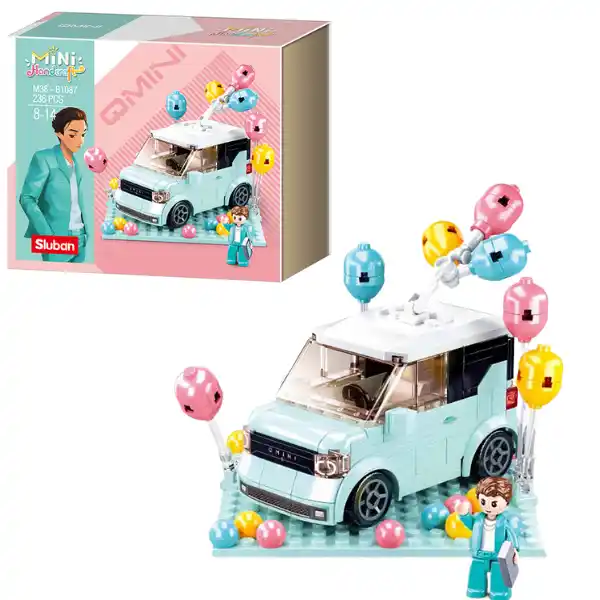 Конструктор “Мини-автомобиль”, 236 элем.