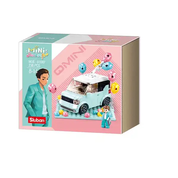 Конструктор “Мини-автомобиль”, 236 элем.