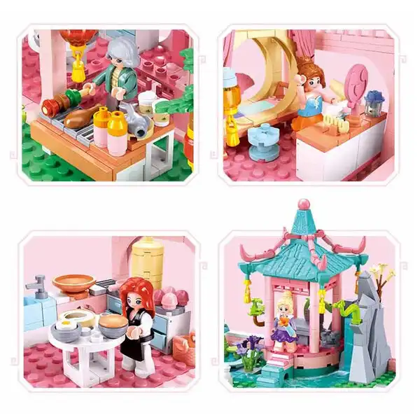 Конструктор “Вилла в китайском стиле 2”, 959 элем.