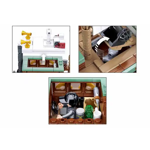 Конструктор “Рыболовная лодка”, 610 элем.