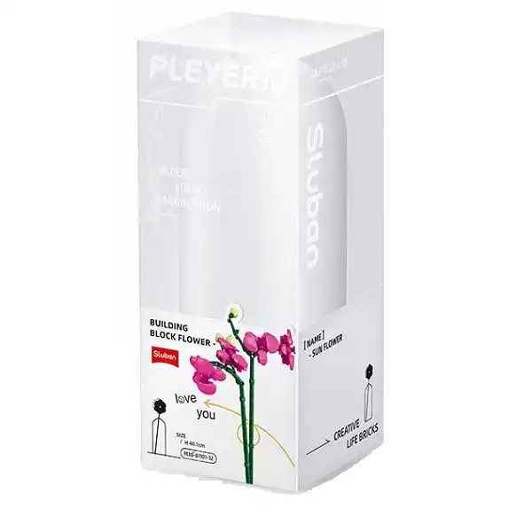 Конструктор “Орхидея в вазе”, 253 элем.