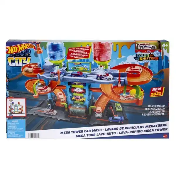 Hot Wheels Set “Mega spălătorie”