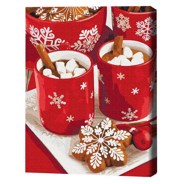 Pictură pe numere (în cutie) – Cacao de zăpadă