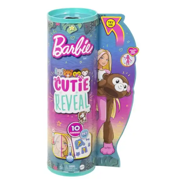 Papușa Barbie Cutie “Prietenii junglei„ – Maimuțică